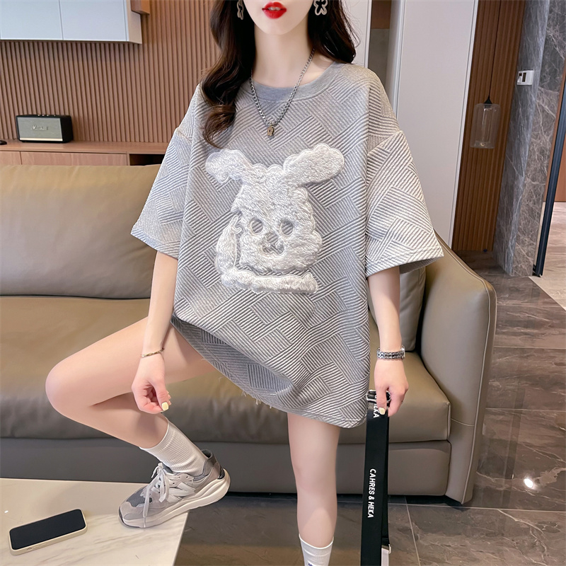 เสื้อยืดคนอ้วนแบบโอเวอร์ไซส์แบบ ulzzang fashion สนใจทักแชท