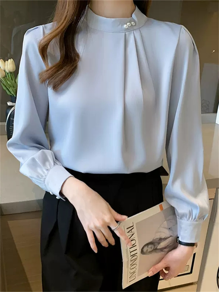 เสื้อลูกไม้ เสื้อเชิ้ตแขนยาว