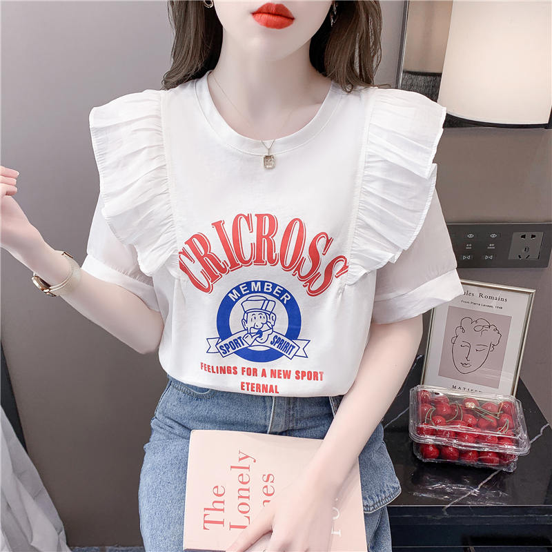 เสื้อยืดวัยรุ่นน่ารักๆ เสื้อวัยรุ่นแขนสั้น เสื้อผ้าวัยรุ่นเกาหลี แบรนด์ Wiyike