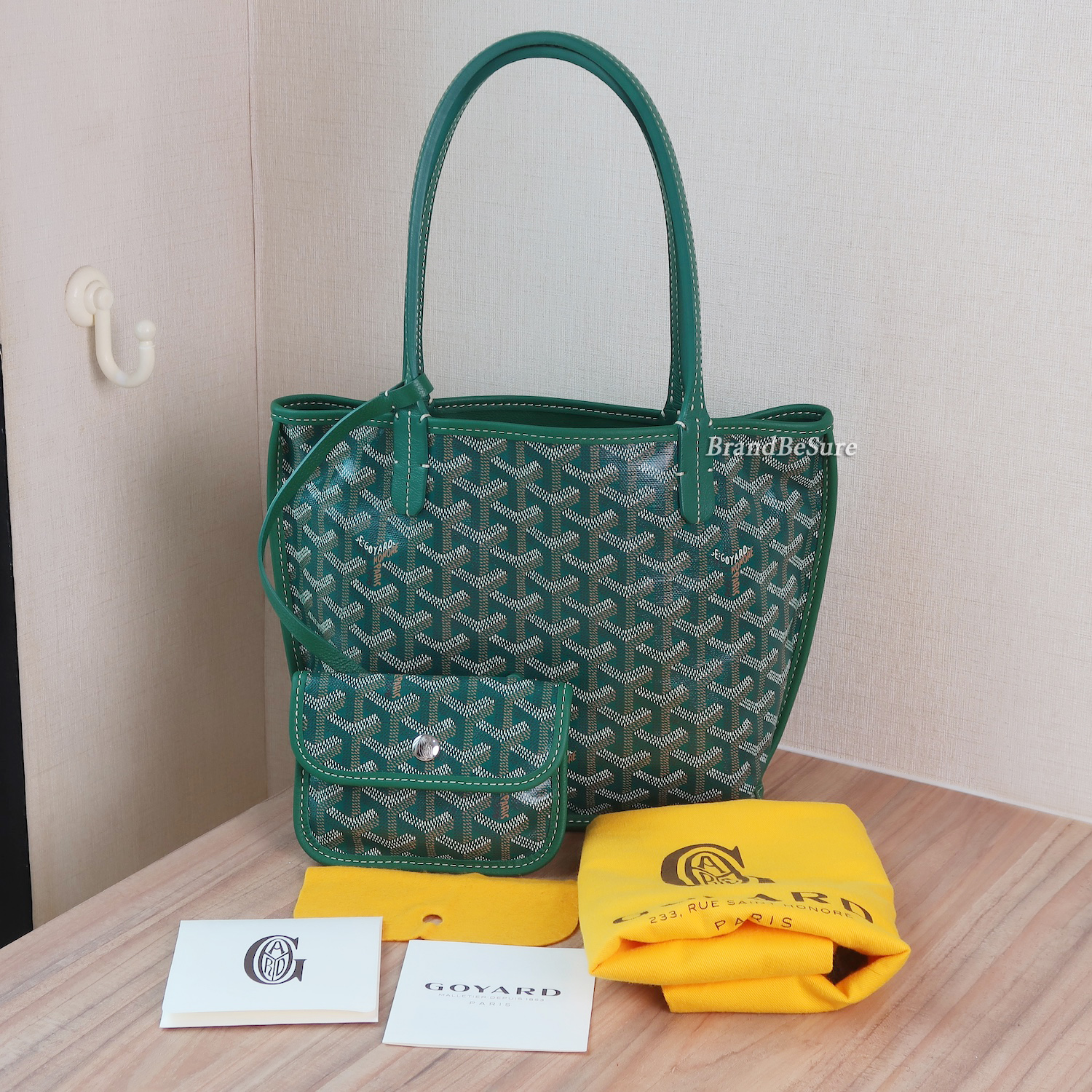Goyard Green Monogram Anjou Mini Bag (2024)