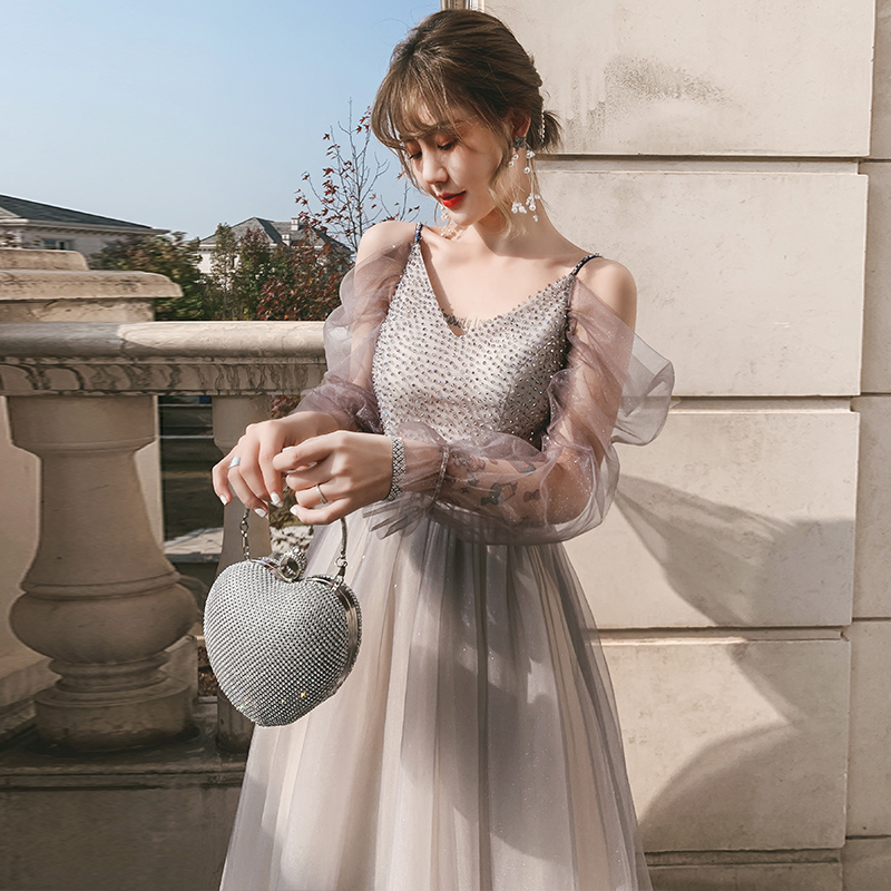 ชุดราตรี ชุดราตรีสวยหรู แบบ ทันสมัย Evening dress