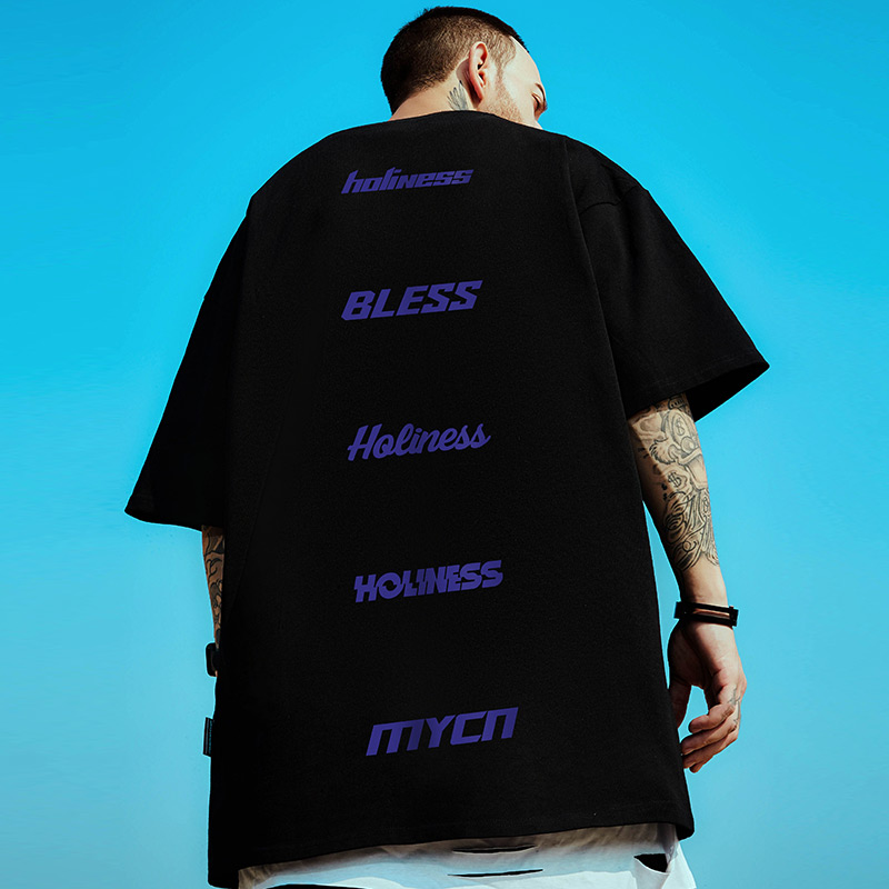 เสื้อยืดผู้ชายอ้วน S-5XL(อกเสื้อ39-51นิ้ว)