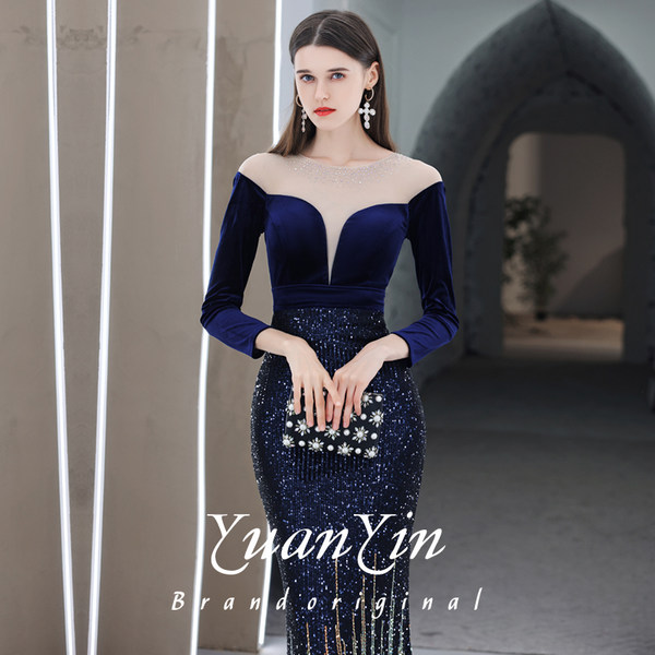 ชุดราตรี ชุดราตรีสวยหรู แบบ ทันสมัย Evening dress