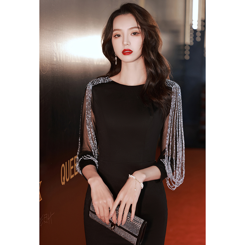 ชุดราตรี ชุดราตรีสวยหรู แบบ ทันสมัย Evening dress
