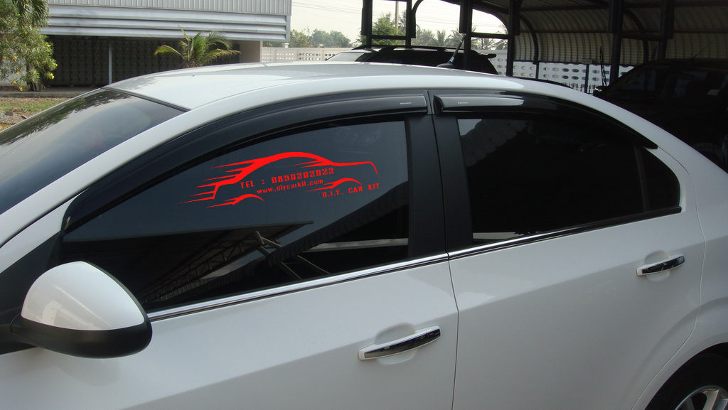 กันสาดประตู รุ่น4ประตู Sonic