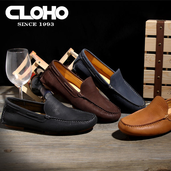 รองเท้าหนังผู้ชาย มีไซส์39-44 รองเท้าโลฟเฟอร์ชาย Slip-On Shoes