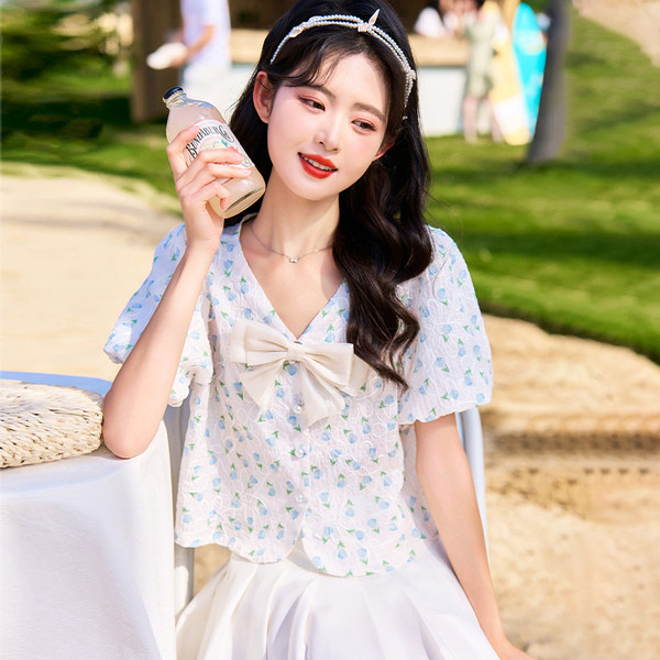 เสื้อชีฟองเกาหลี เสื้อชีฟองสวยๆ