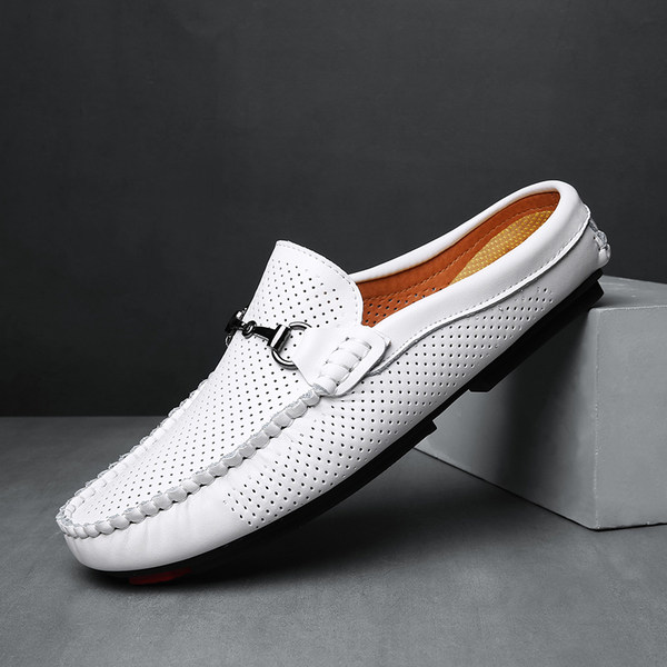 รองเท้าหนังผู้ชาย มีไซส์39-44 รองเท้าโลฟเฟอร์ชาย Slip-On Shoes