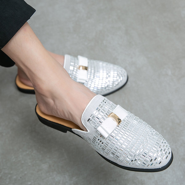 รองเท้าหนังผู้ชาย มีไซส์39-44 รองเท้าโลฟเฟอร์ชาย Slip-On Shoes