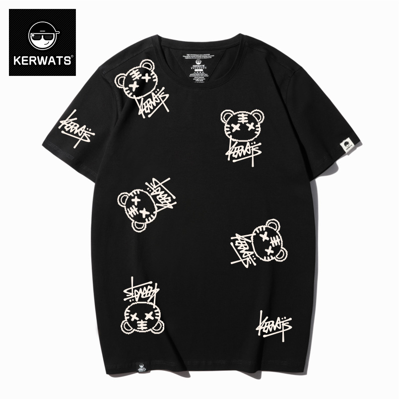 เสื้อยืดผู้ชายอ้วน S-6XL น้ำหนักผู้สวม 50-135 กิโลกรัม