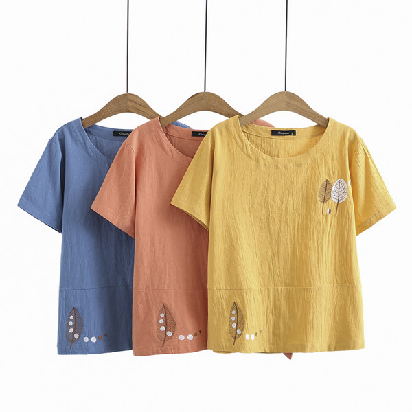 เสื้อลินินสไตล์ผู้ใหญ่ เสื้อคุณแม่ เสื้อผู้ใหญ่ แบรนด์ LININ