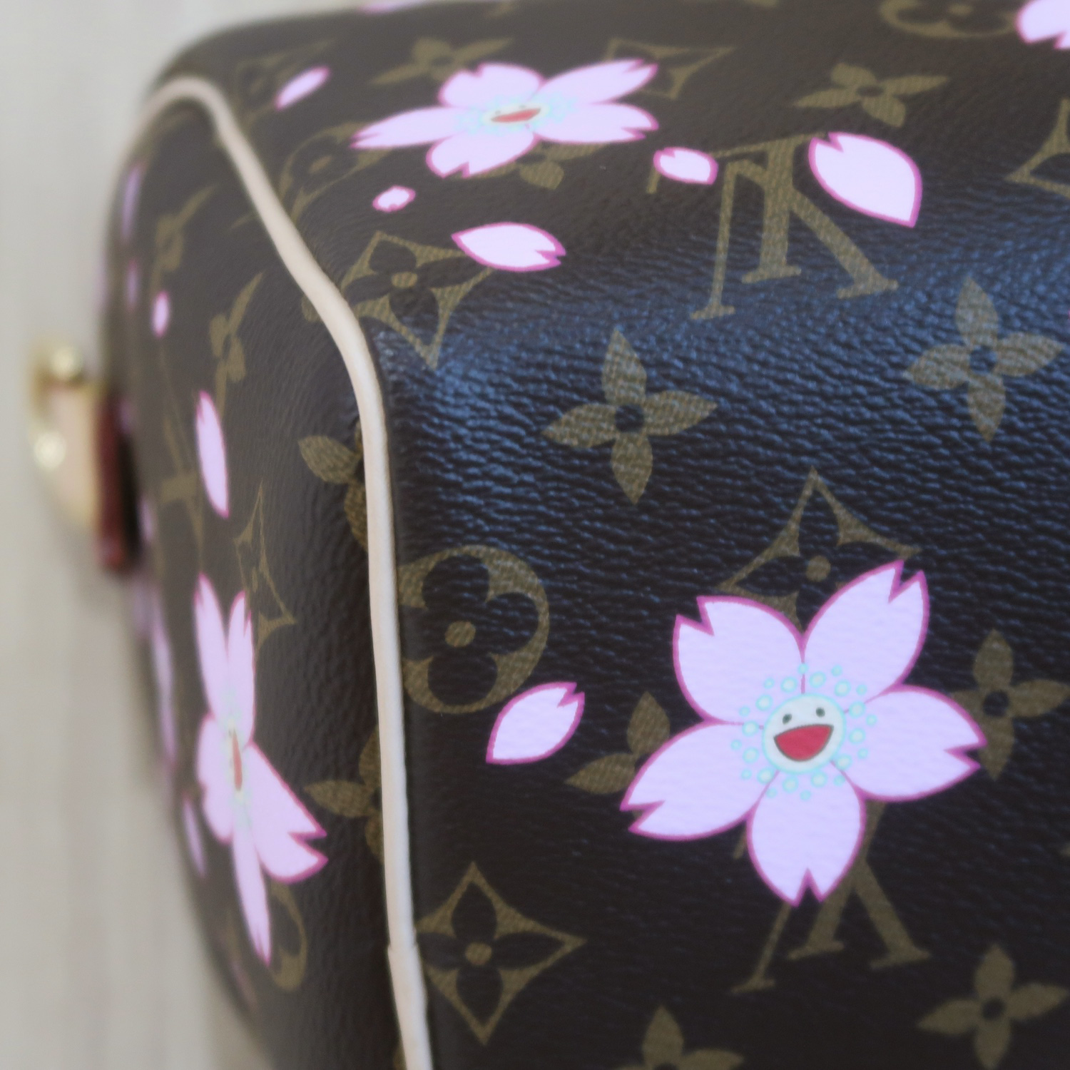 LV X Murakami Monogram Cherry Blossom Speedy 25 Bandouliere (พารากอน 2 เดือน)