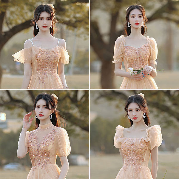 ชุดเพื่อนเจ้าสาว ชุดไปงานแต่งงาน