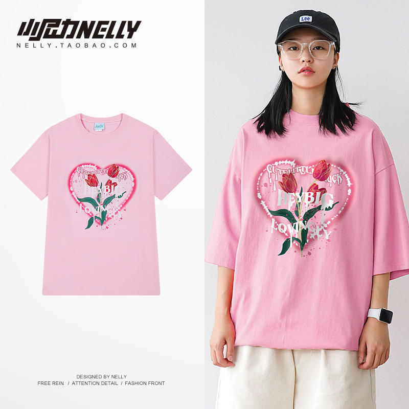เสื้อยืดคอกลม ผู้ชาย เสื้อยืดผู้ชายเกาหลี เสื้อยืดเกาหลี แบรนด์ NELLY