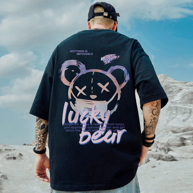 เสื้อยืดผู้ชายอ้วน S-5XL(อกเสื้อ39-51นิ้ว)