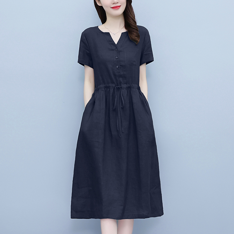 เดรสสาวอวบ มีไซส์ L-4XLอกเสื้อ 38-47 นิ้ว ใส่ได้ทั้งสาวหุ่นดีน่ารักจนถึงสาวอวบพลัสไซส์ จัดส่งฟรี! ทักแชทสั่งซื้อ