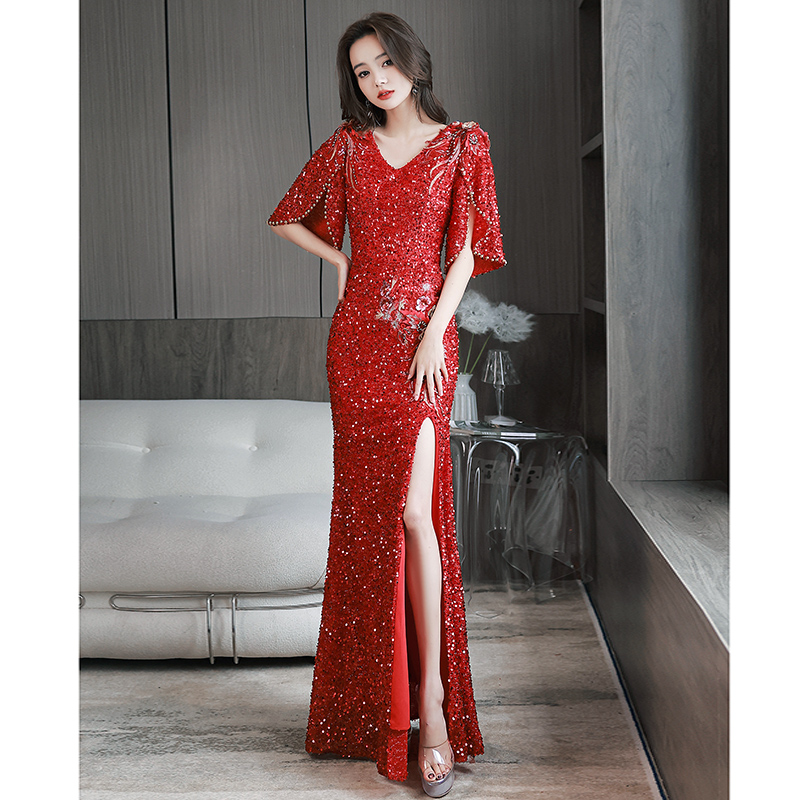 ชุดราตรี ชุดราตรีสวยหรู แบบ ทันสมัย Evening dress