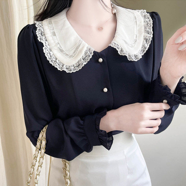เสื้อชีฟองเกาหลี เสื้อชีฟองสวยๆ