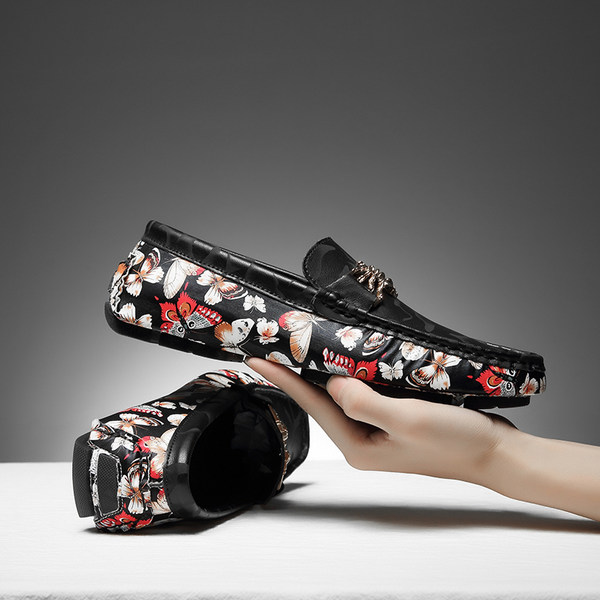 รองเท้าหนังผู้ชาย มีไซส์39-44 รองเท้าโลฟเฟอร์ชาย Slip-On Shoes