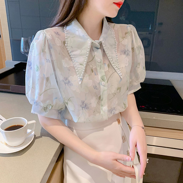 เสื้อชีฟองเกาหลี เสื้อชีฟองสวยๆ