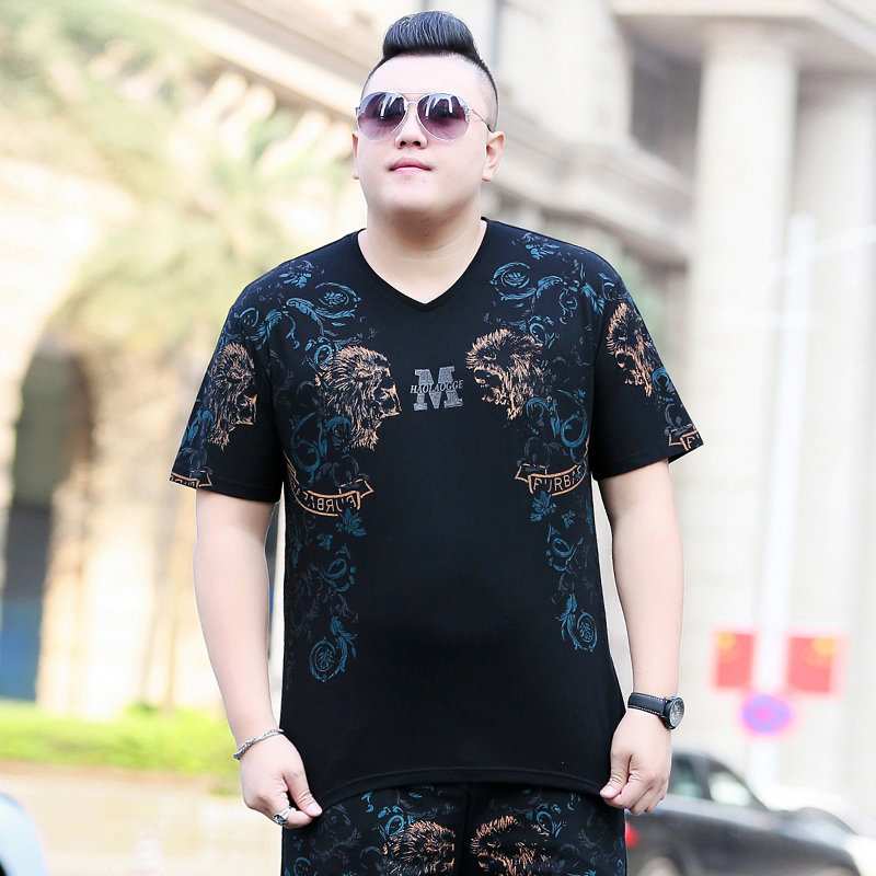 เสื้อยืดผู้ชายอ้วน S-5XL(อกเสื้อ39-51นิ้ว)