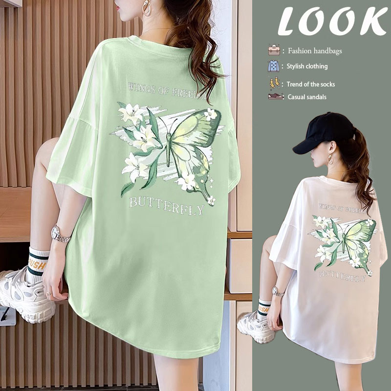 เสื้อยืดคนอ้วนแบบโอเวอร์ไซส์แบบ ulzzang fashion สนใจทักแชท