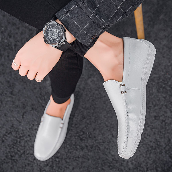 รองเท้าหนังผู้ชาย มีไซส์39-44 รองเท้าโลฟเฟอร์ชาย Slip-On Shoes