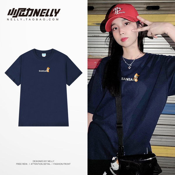 เสื้อยืดคอกลม ผู้ชาย เสื้อยืดผู้ชายเกาหลี เสื้อยืดเกาหลี แบรนด์ NELLY