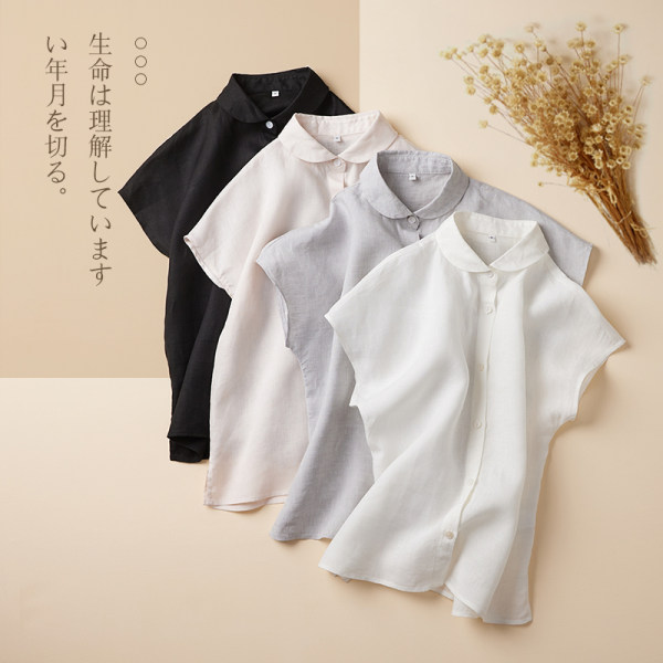 เสื้อลินิน แบบเสื้อสวยๆ เสื้อผ้าฝ้ายลินิน เสื้อเชิ้ตผ้าลินิน BY LININ