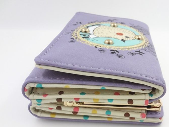 กระเป๋าสตางค์ผู้หญิง ใบสั้น สไตล์ ญี่ปุ่น ลาย ลูกเจี๊ยบ ใส่สูท เก๋ ๆ กระเป๋าสตางค์ วัยรุ่น ใส่บัตรได้เยอะ แนวน่ารัก หวาน ๆ สีลูกกวาด 205081