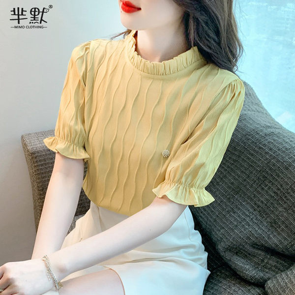 เสื้อชีฟองเกาหลี เสื้อชีฟองสวยๆ