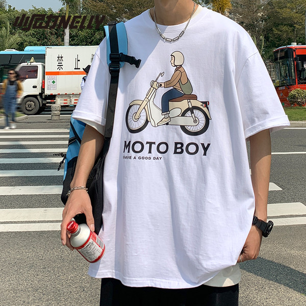 เสื้อยืดคอกลม ผู้ชาย เสื้อยืดผู้ชายเกาหลี เสื้อยืดเกาหลี แบรนด์ NELLY