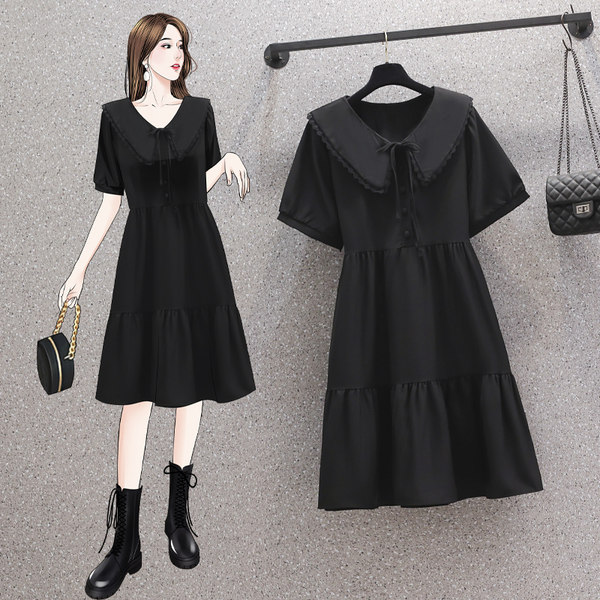เดรสคนอ้วน เดรสสาวอวบ ชุดเดรสคนอ้วนวัยรุ่น BY PLUS SIZE Girl