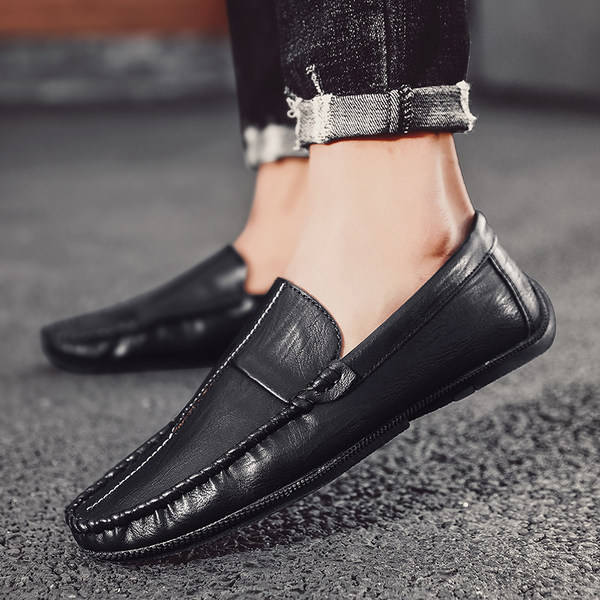 รองเท้าหนังผู้ชาย มีไซส์39-44 รองเท้าโลฟเฟอร์ชาย Slip-On Shoes