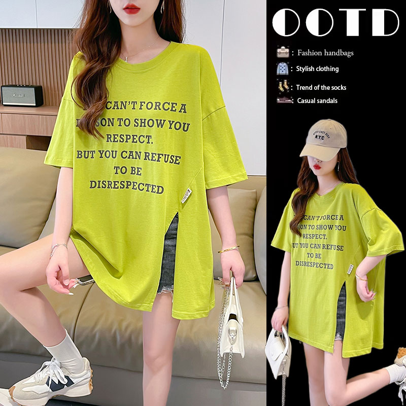 เสื้อยืดคนอ้วนแบบโอเวอร์ไซส์แบบ ulzzang fashion สนใจทักแชท