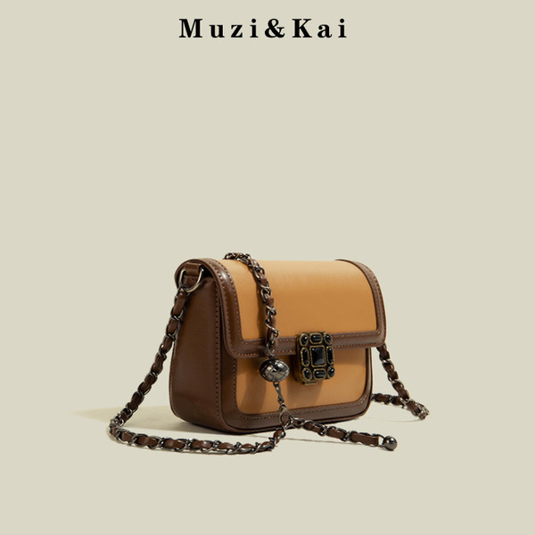 กระเป๋าสะพายข้างผู้หญิง กระเป๋าสะพายสไตล์เกาหลี By Muzi&Kai