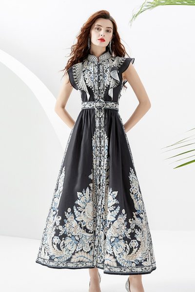 ชุดเดรสยาวสวยๆ ชุดเดรสยาวใส่สบาย ใส่ทำงาน