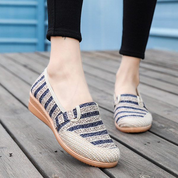 รองเท้าผ้าใบ รองเท้าลำลอง รองเท้าผ้าใบลำลอง รองเท้าแฟชั่นแบบสวม Slipper Shop