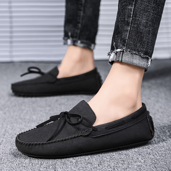 รองเท้าหนังผู้ชาย มีไซส์39-44 รองเท้าโลฟเฟอร์ชาย Slip-On Shoes