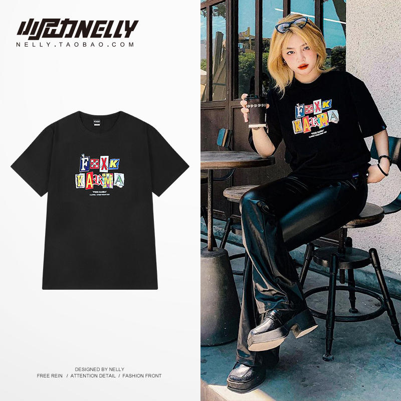เสื้อยืดคอกลม ผู้ชาย เสื้อยืดผู้ชายเกาหลี เสื้อยืดเกาหลี แบรนด์ NELLY