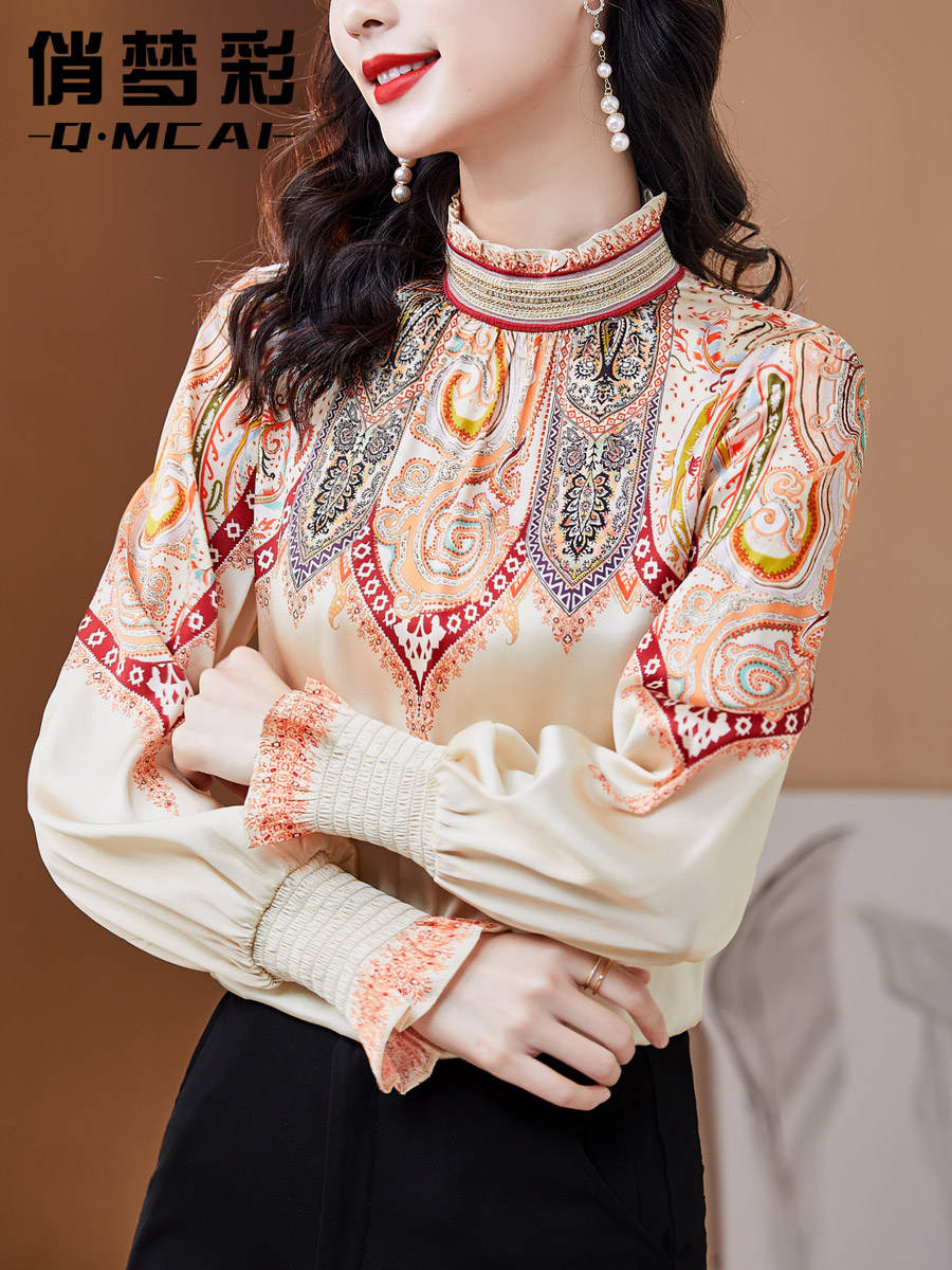 เสื้อเชิ้ต เสื้อเชิ้ตชีฟอง ลายสวยๆฟรีค่าส่ง