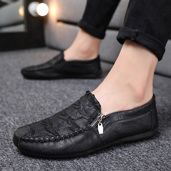 รองเท้าหนังผู้ชาย มีไซส์39-44 รองเท้าโลฟเฟอร์ชาย Slip-On Shoes