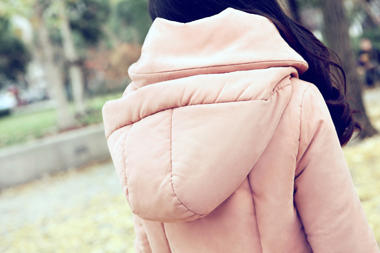 เสื้อกันหนาวแฟชั่น เนื้อดีกันหนาวกันลมได้ดีมาก ถอดฮู้ดออกได้ แบรนด์ RJ STORY แท้ พร้อมส่ง ชมพูหม่น ออกกะปิ