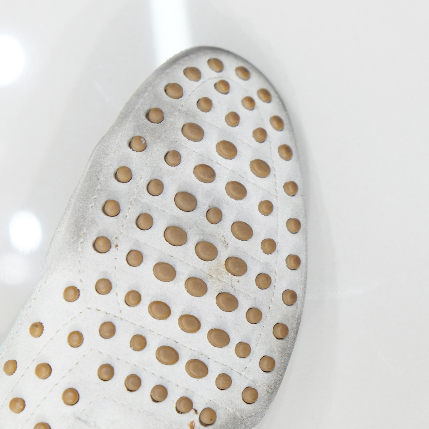 Tod's Beige/Vert "Owens Gommini Allacciato" Sneakers Size 40