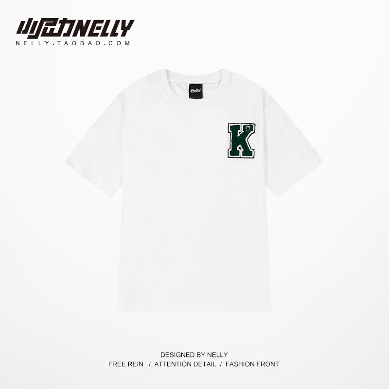 เสื้อยืดคอกลม ผู้ชาย เสื้อยืดผู้ชายเกาหลี เสื้อยืดเกาหลี แบรนด์ NELLY