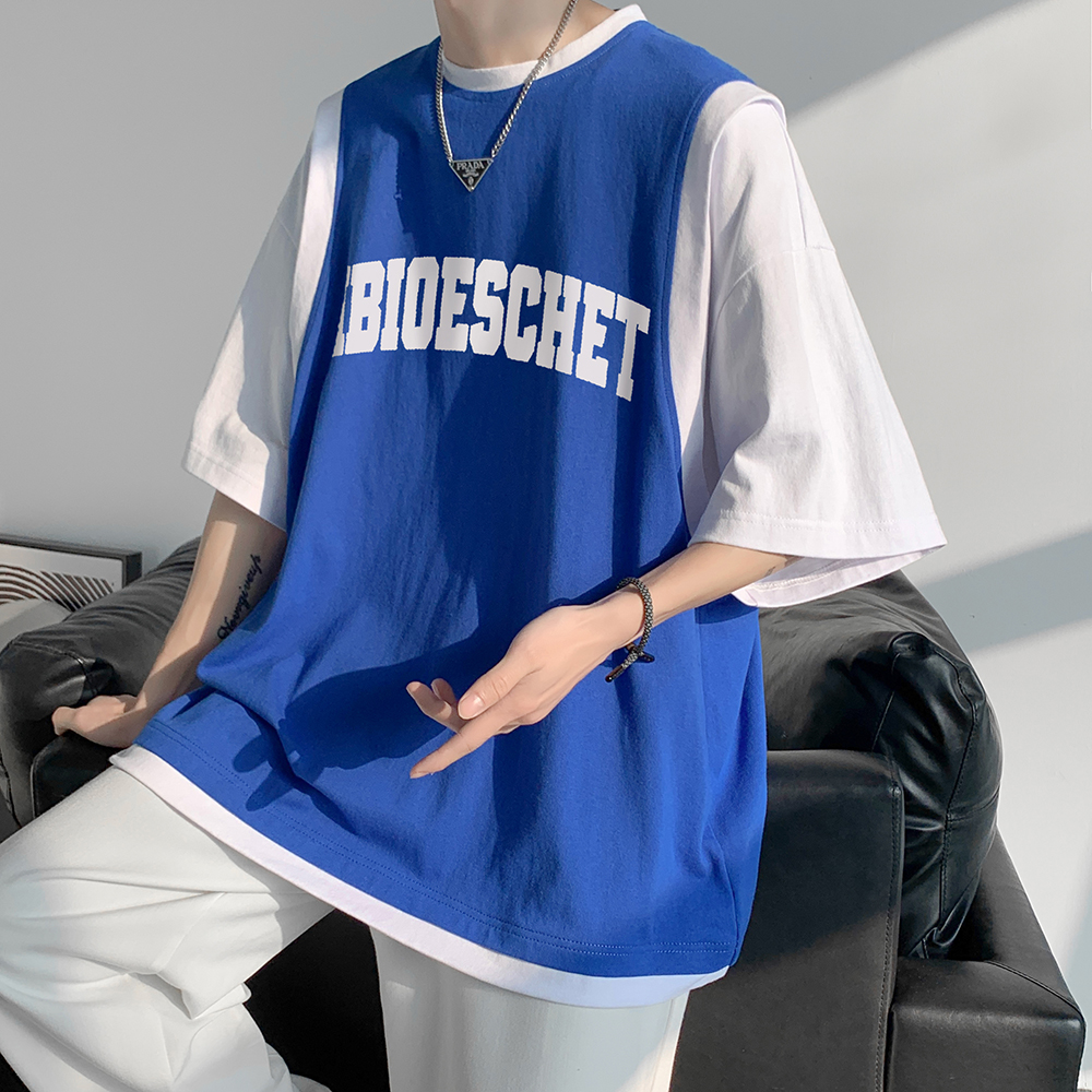 เสื้อยืดผู้ชายอ้วน S-5XL(อกเสื้อ39-51นิ้ว)