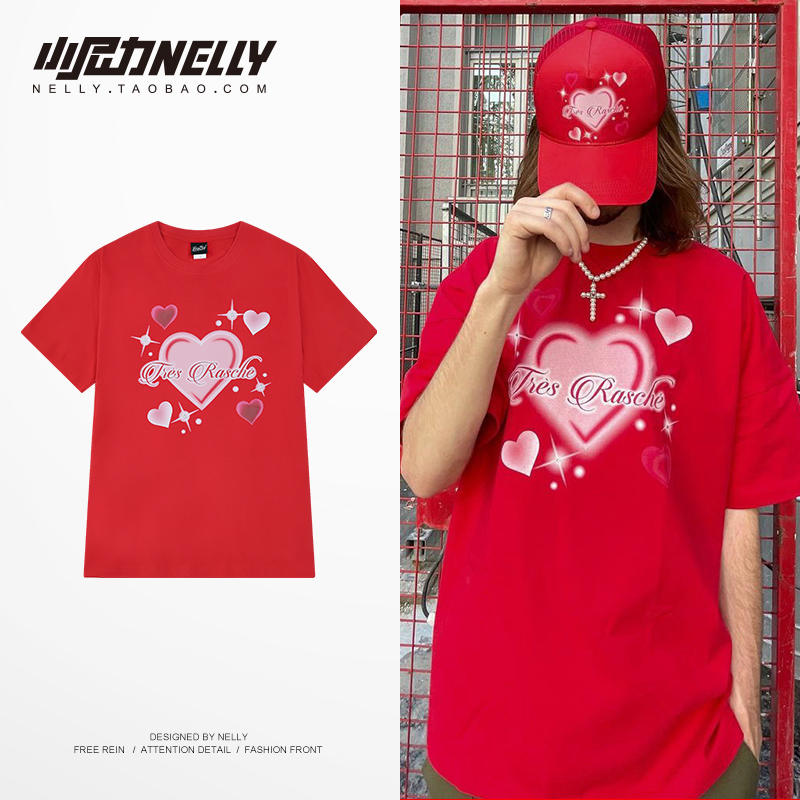 เสื้อยืดคอกลม ผู้ชาย เสื้อยืดผู้ชายเกาหลี เสื้อยืดเกาหลี แบรนด์ NELLY