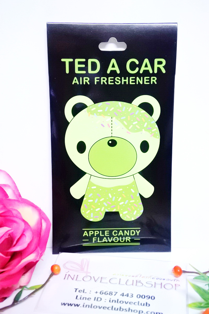 Ted A Car / Air Freshener (Apple Candy)