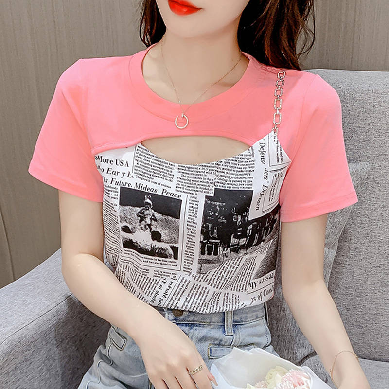 เสื้อยืดวัยรุ่นน่ารักๆ เสื้อวัยรุ่นแขนสั้น เสื้อผ้าวัยรุ่นเกาหลี แบรนด์ Wiyike