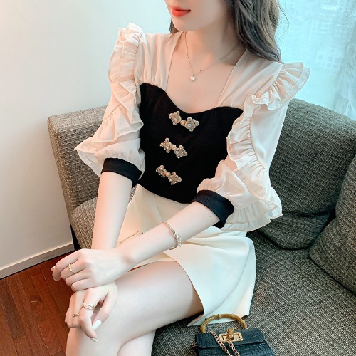 เสื้อเชิ้ตแขนยาววัยรุ่น ลายสวยๆ แบรนด์ YIL AN